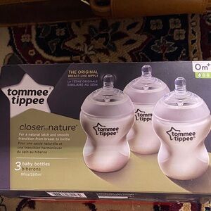 Closer to Nature Baby Bottles - Cream